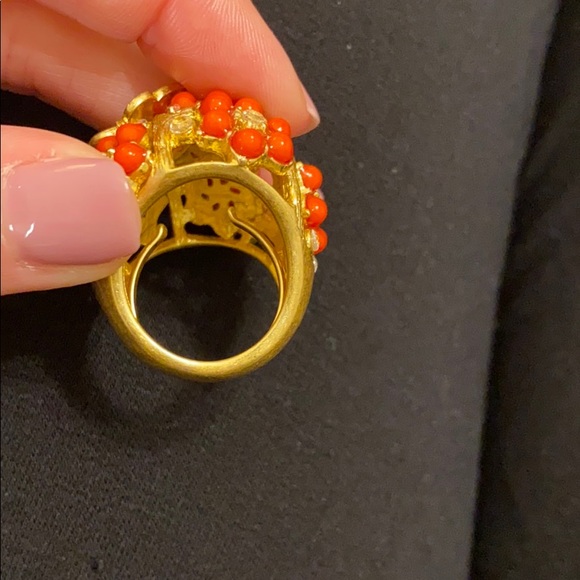 Juicy Couture flower butterfly dome ring - Picture 9 of 9